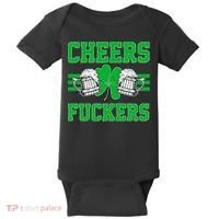 Cheers Fuckers Baby Bodysuit thumb 0