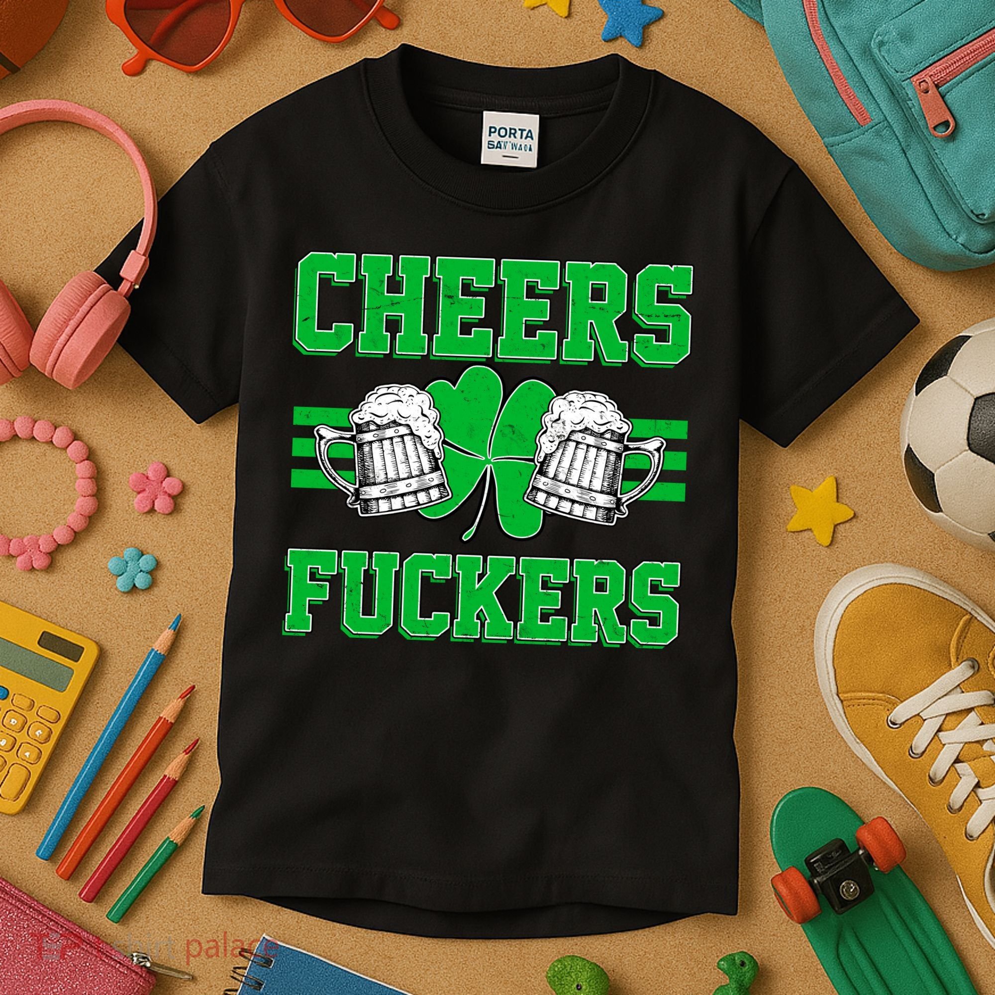 Cheers Fuckers Kids T-Shirt