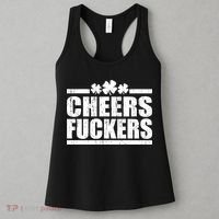 Cheers Fuckers Funny St. Patrick's Day Women's Tank Top thumb 3