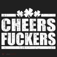 Cheers Fuckers Funny St. Patrick's Day Hat thumb 2