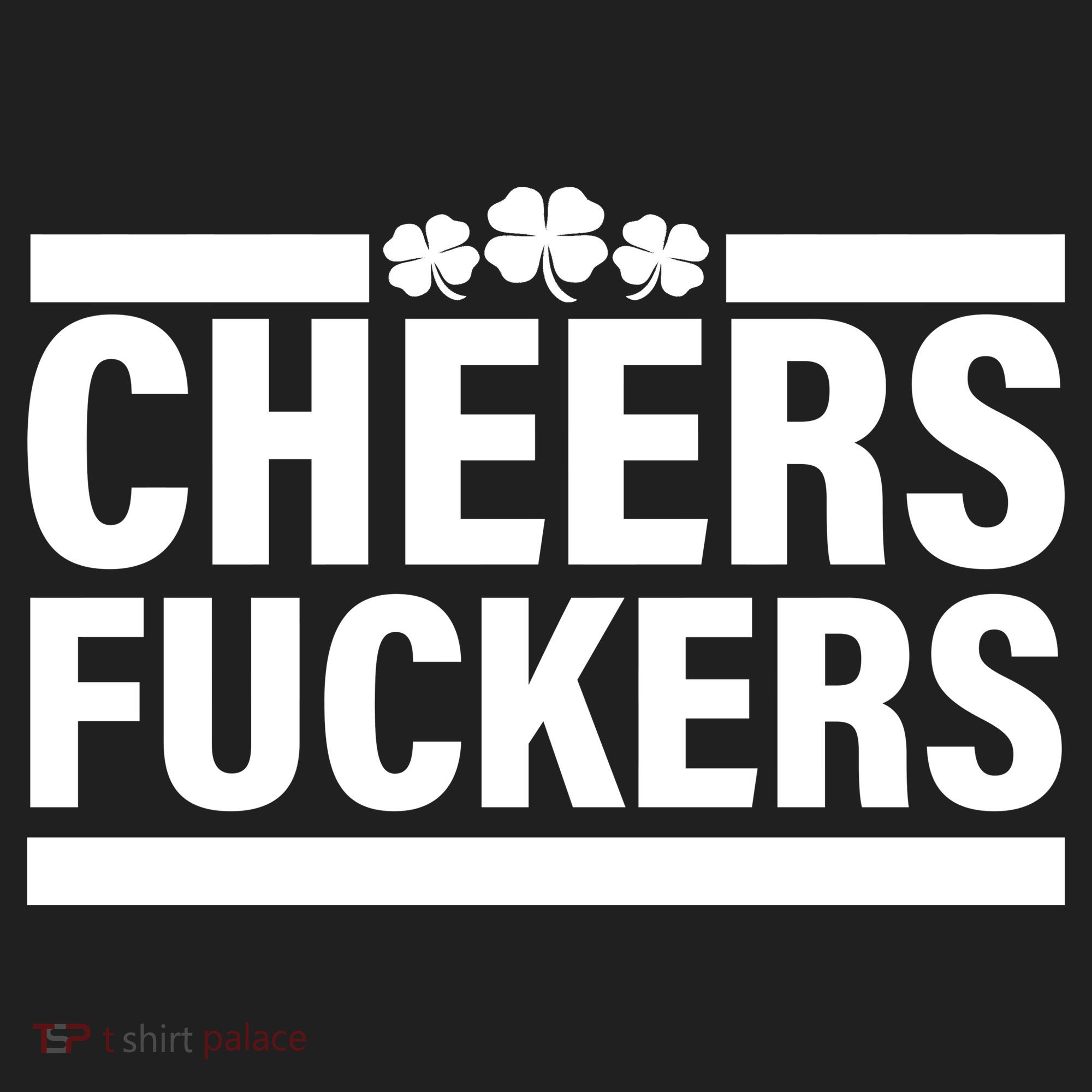 Cheers Fuckers Shamrock Beanie