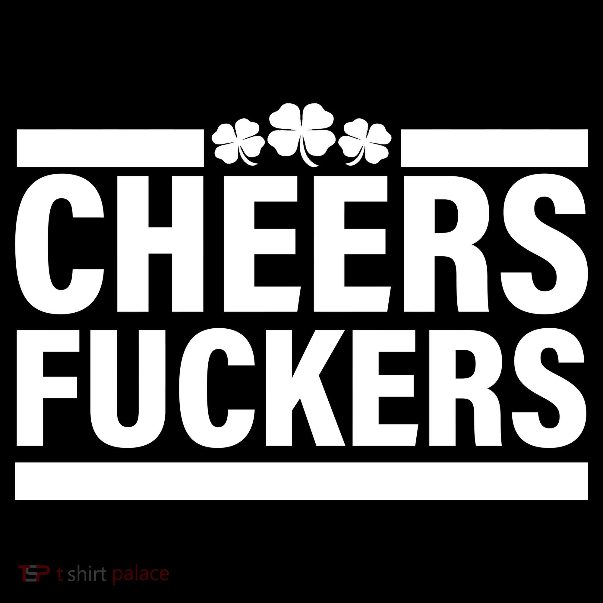 Cheers Fuckers Shamrock Women's Hoodie