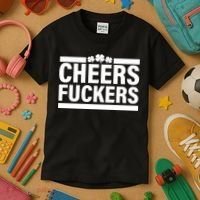 Cheers Fuckers Shamrock Kids T-Shirt thumb 3
