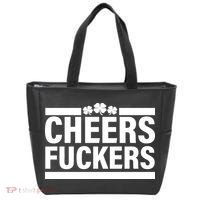 Cheers Fuckers Shamrock Tote Bag thumb 0