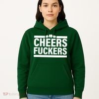 Cheers Fuckers Shamrock Hoodie thumb 5