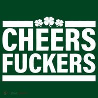 Cheers Fuckers Shamrock Hoodie thumb 7