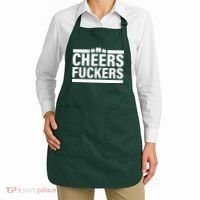 Cheers Fuckers Shamrock Apron thumb 2