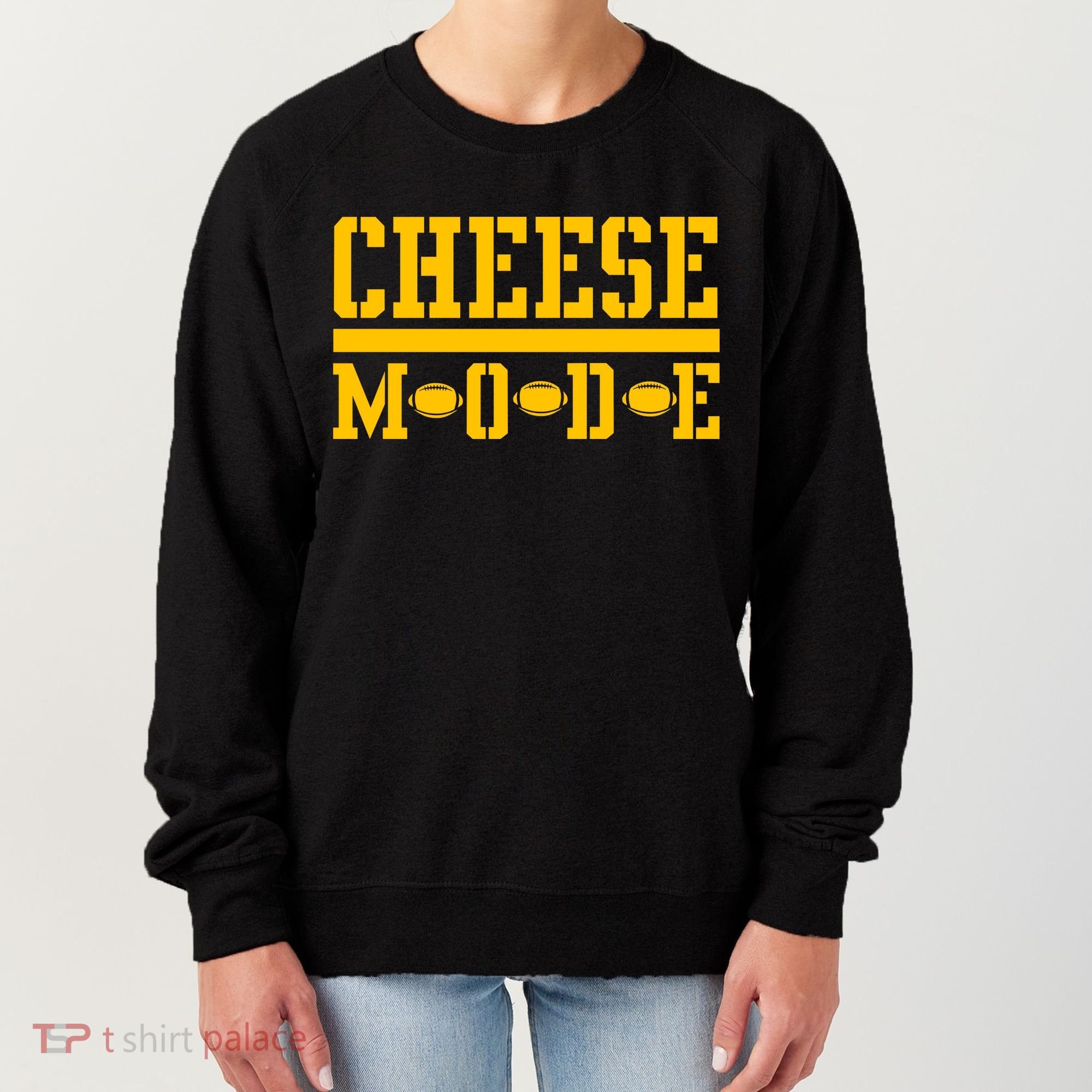 Cheese Mode Football Fan Women's Sweatshirt