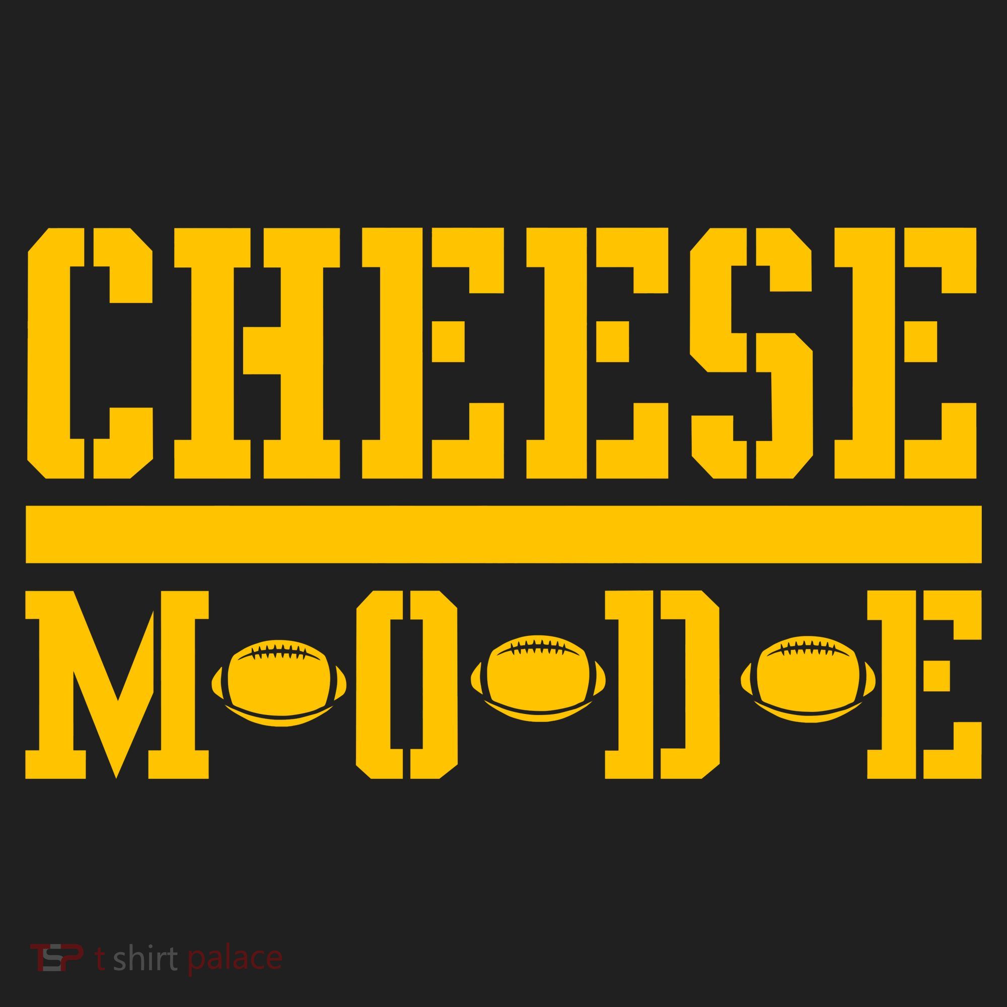 Cheese Mode Football Fan Women's Sweatshirt