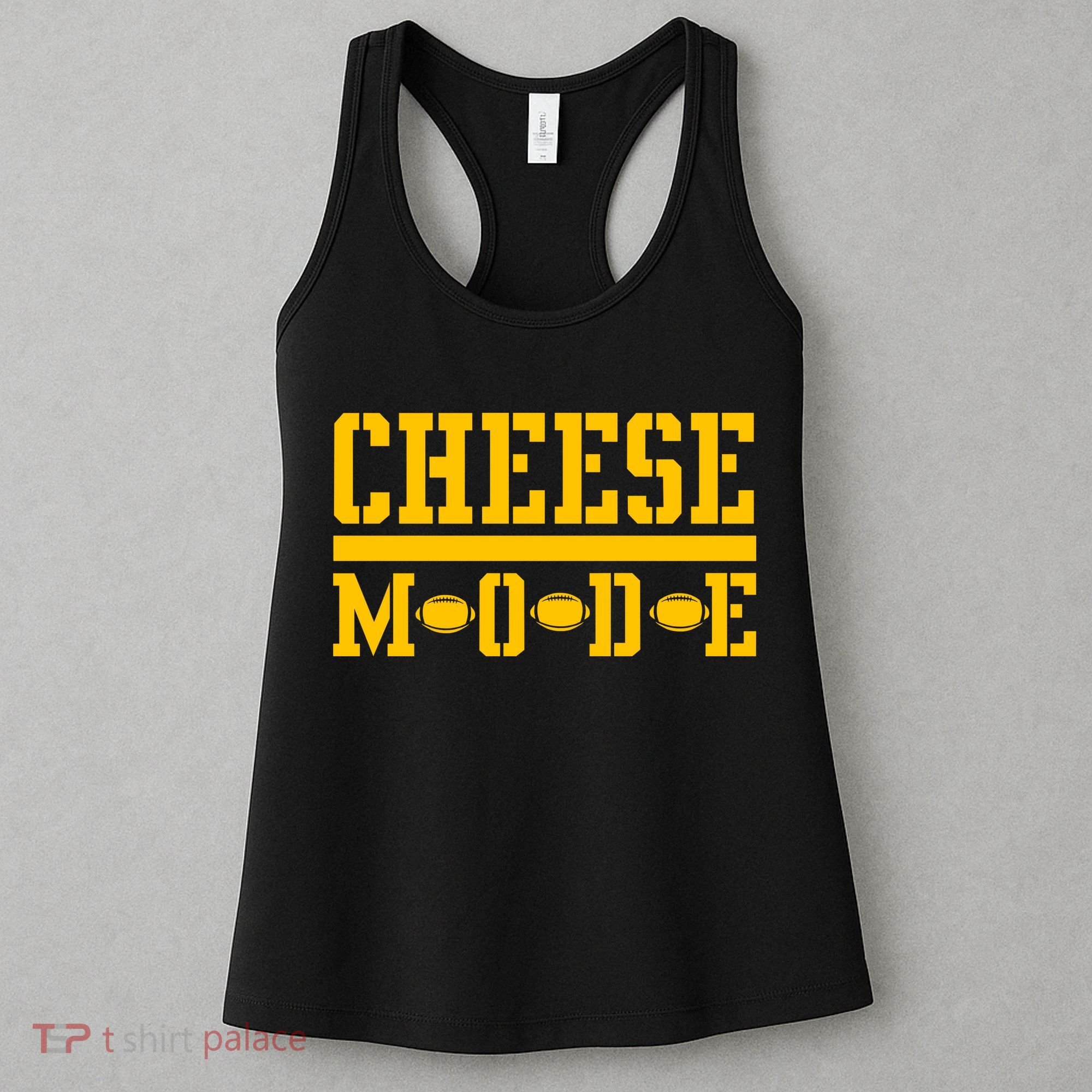 Cheese Mode Football Fan Women's Tank Top