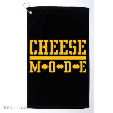 Cheese Mode Football Fan Golf Towel
