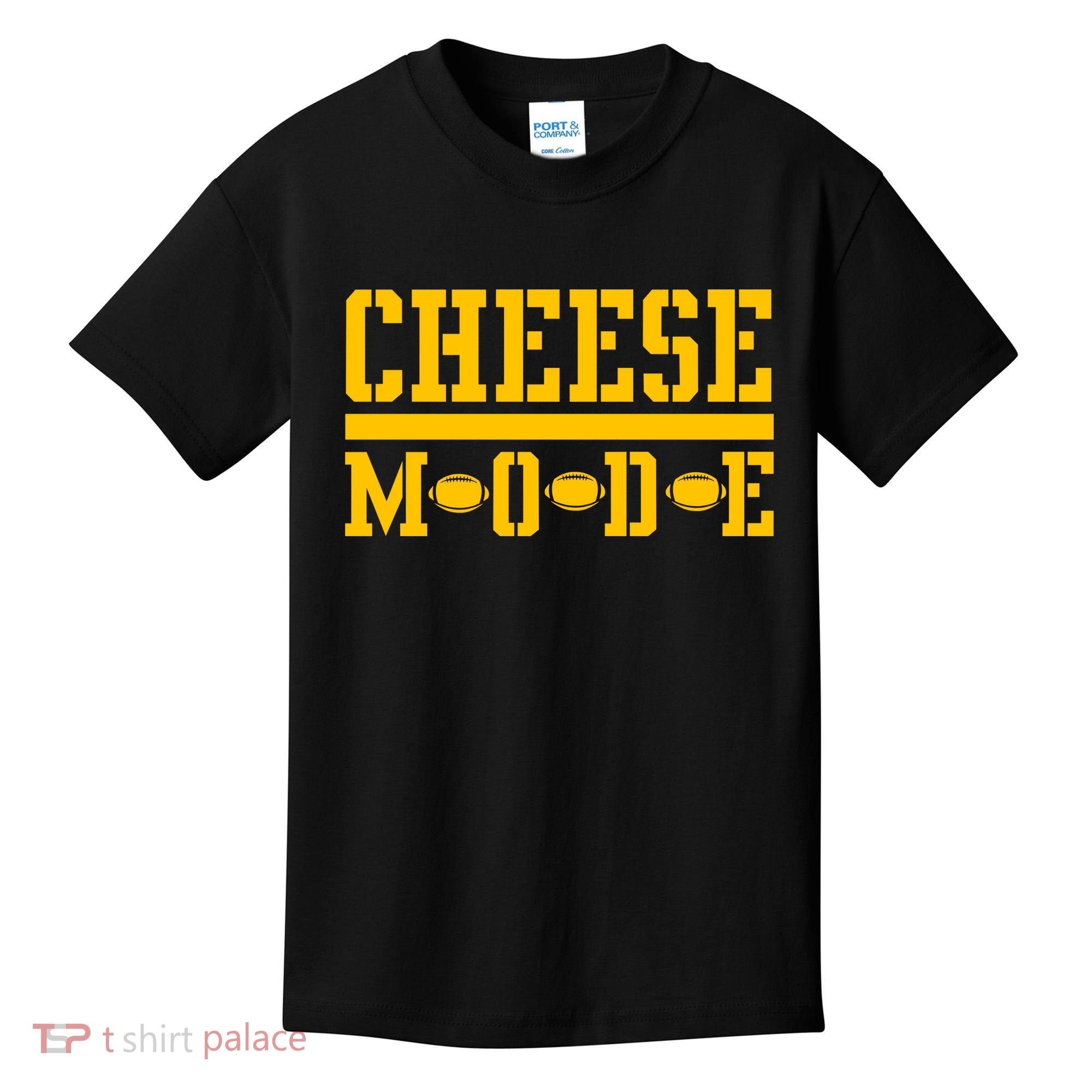 Cheese Mode Football Fan Kids T-Shirt