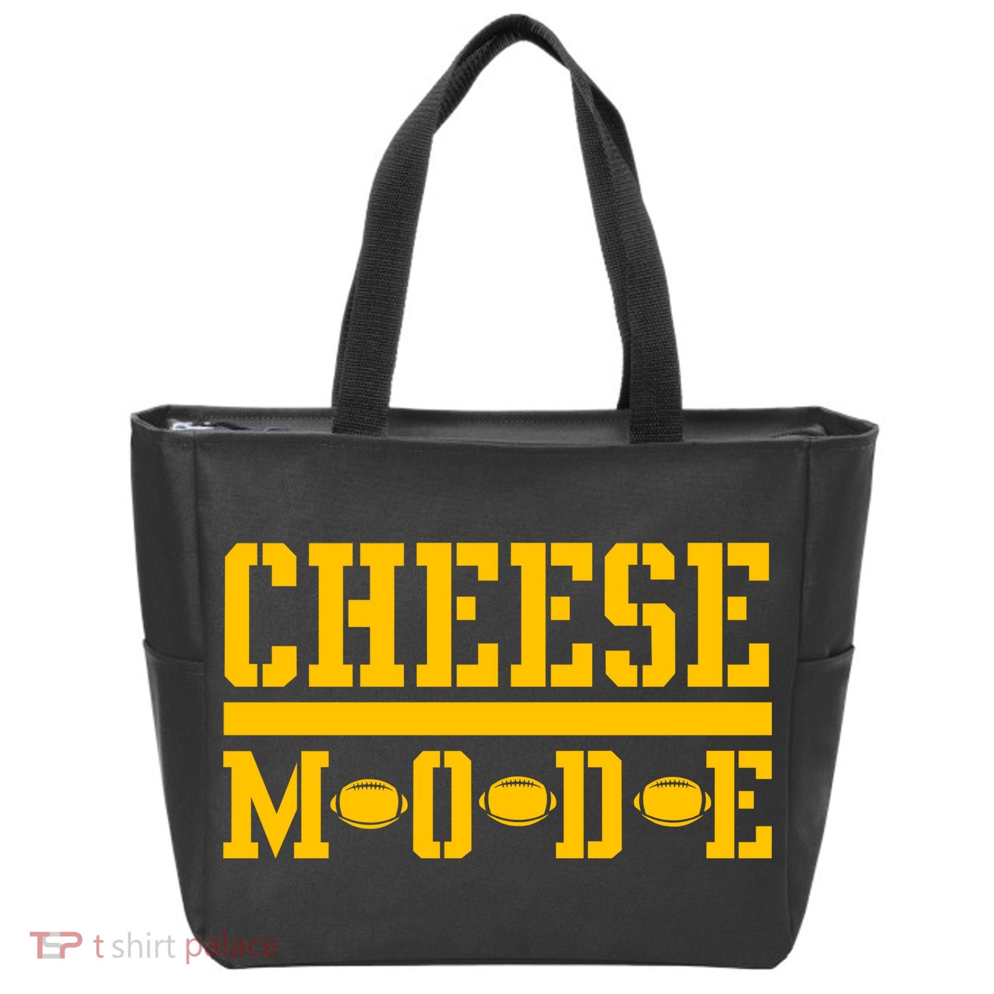 Cheese Mode Football Fan Tote Bag