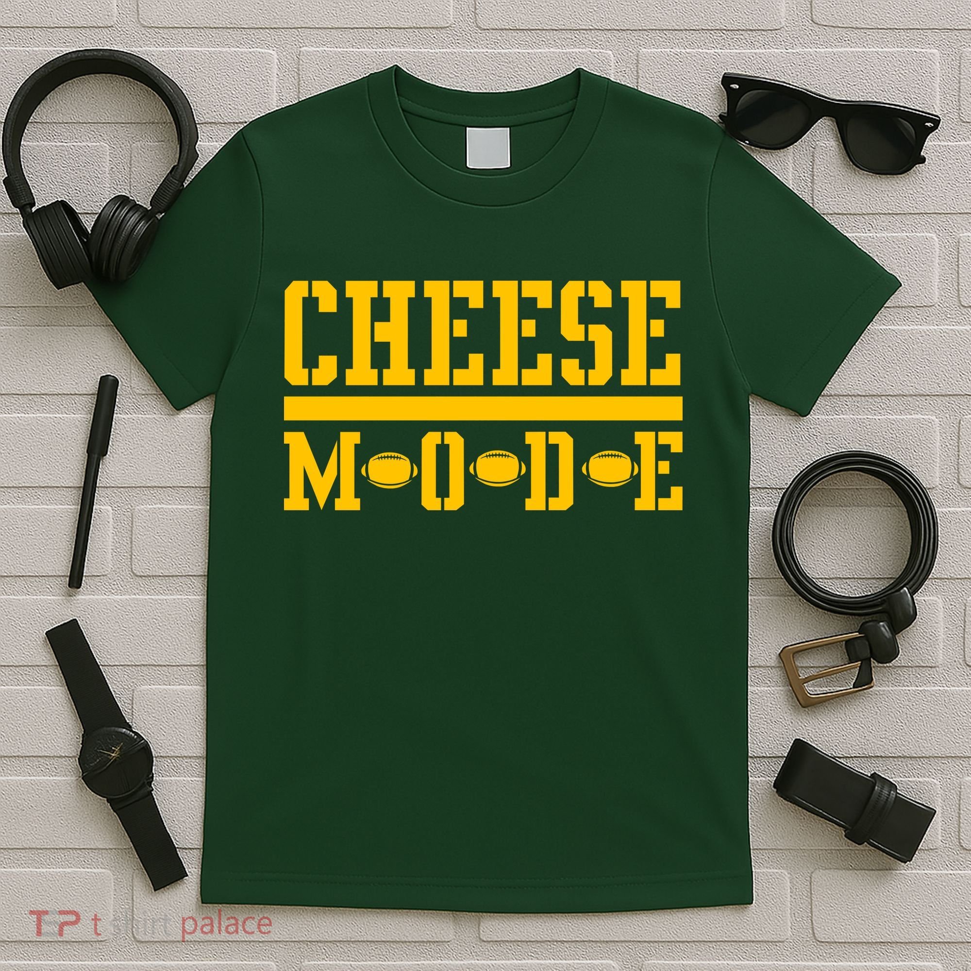 Cheese Mode Football Fan T-Shirt