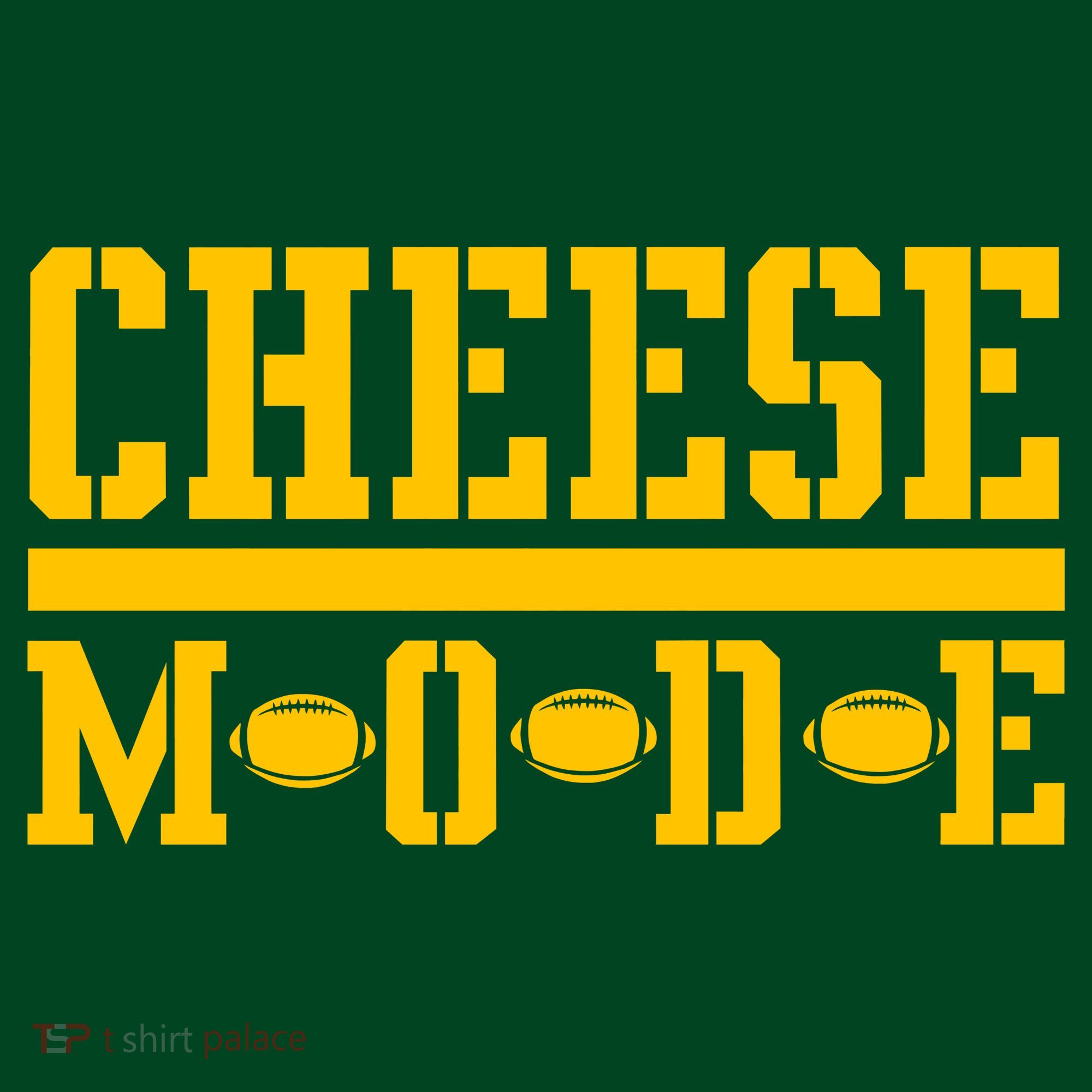 Cheese Mode Football Fan T-Shirt
