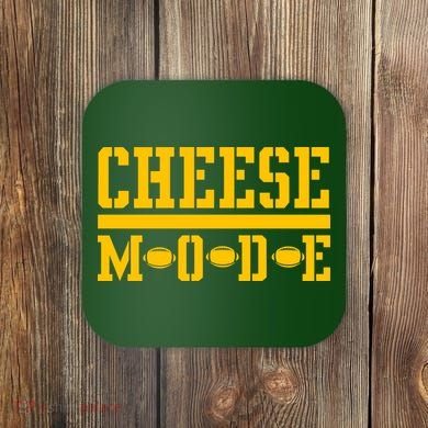 Cheese Mode Football Fan Coaster
