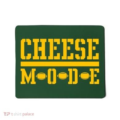 Cheese Mode Football Fan Mousepad