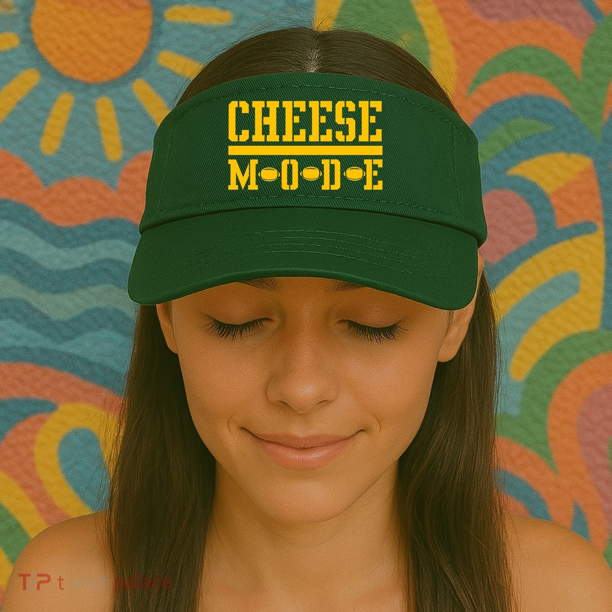Cheese Mode Football Fan Visor