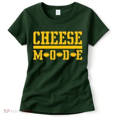 Cheese Mode Football Fan Women's T-Shirt