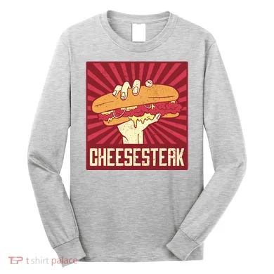 Cheesesteak Long Sleeve Shirt