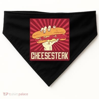 Cheesesteak USA-Made Doggie Bandana