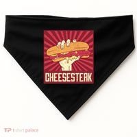 Cheesesteak USA-Made Doggie Bandana thumb 0