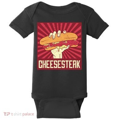 Cheesesteak Baby Bodysuit