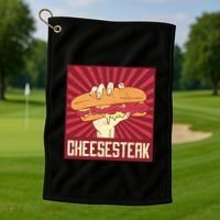Cheesesteak Golf Towel thumb 1
