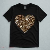 Cheetah Print Heart T-Shirt thumb 5
