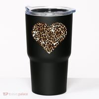 Cheetah Print Heart Tumbler thumb 0