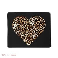 Cheetah Print Heart Mousepad thumb 0