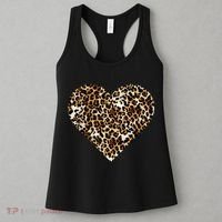 Cheetah Print Heart Women's Tank Top thumb 3
