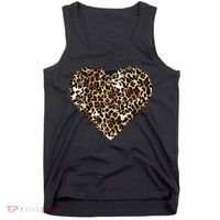Cheetah Print Heart Tank Top thumb 0