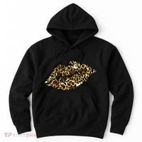 Cheetah Print Skinned Lips Hoodie thumb 0