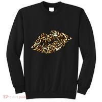 Cheetah Print Skinned Lips Sweatshirt thumb 0
