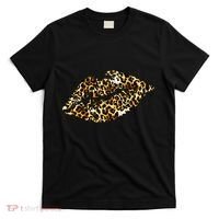Cheetah Print Skinned Lips T-Shirt thumb 0