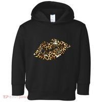 Cheetah Print Skinned Lips Toddler Hoodie thumb 0