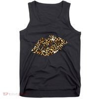 Cheetah Print Skinned Lips Tank Top thumb 0