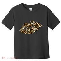 Cheetah Print Skinned Lips Toddler T-Shirt thumb 0