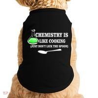 Chemistry Cooking Don't Lick The Spoon Doggie Tank thumb 0