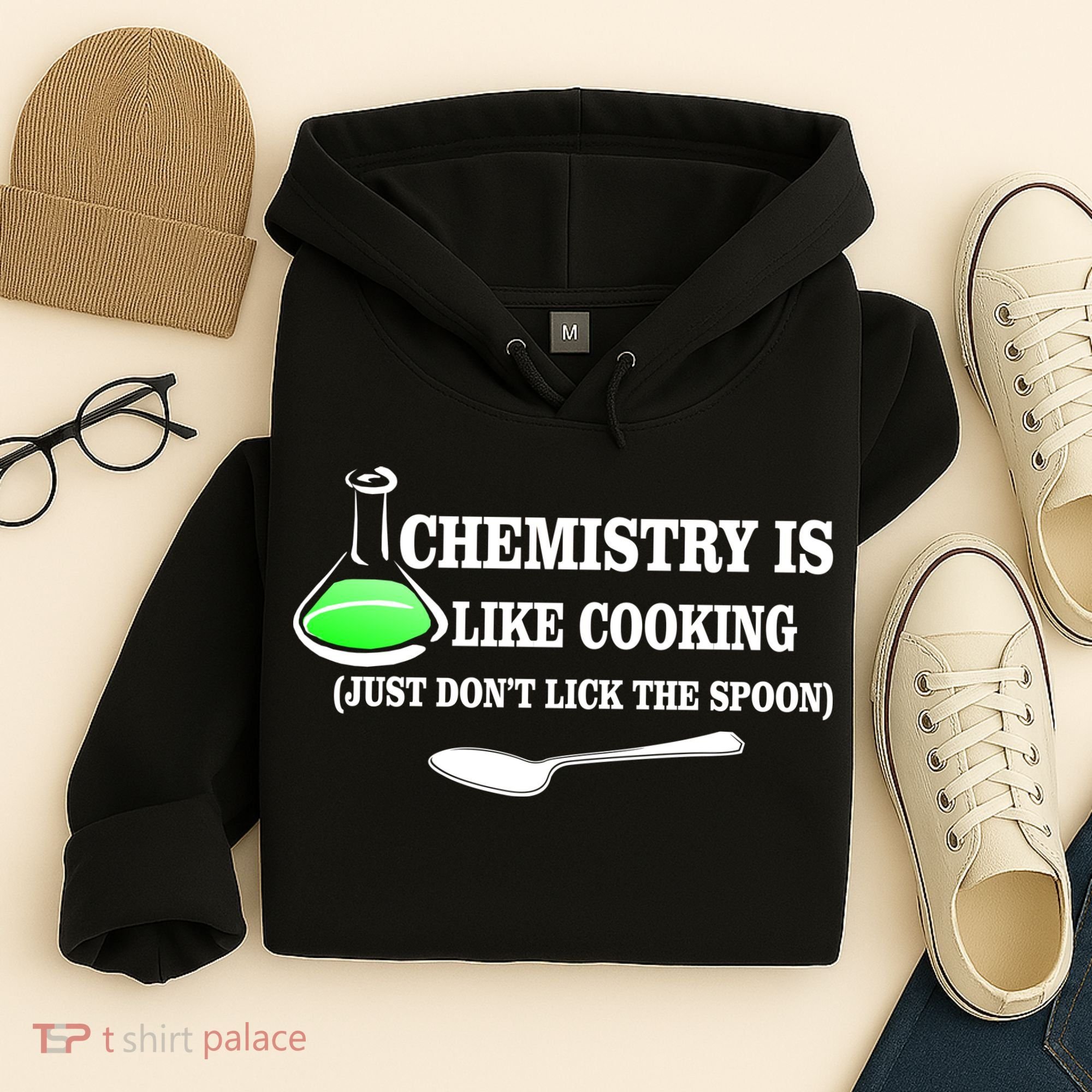Chemistry Cooking Don't Lick The Spoon Hoodie