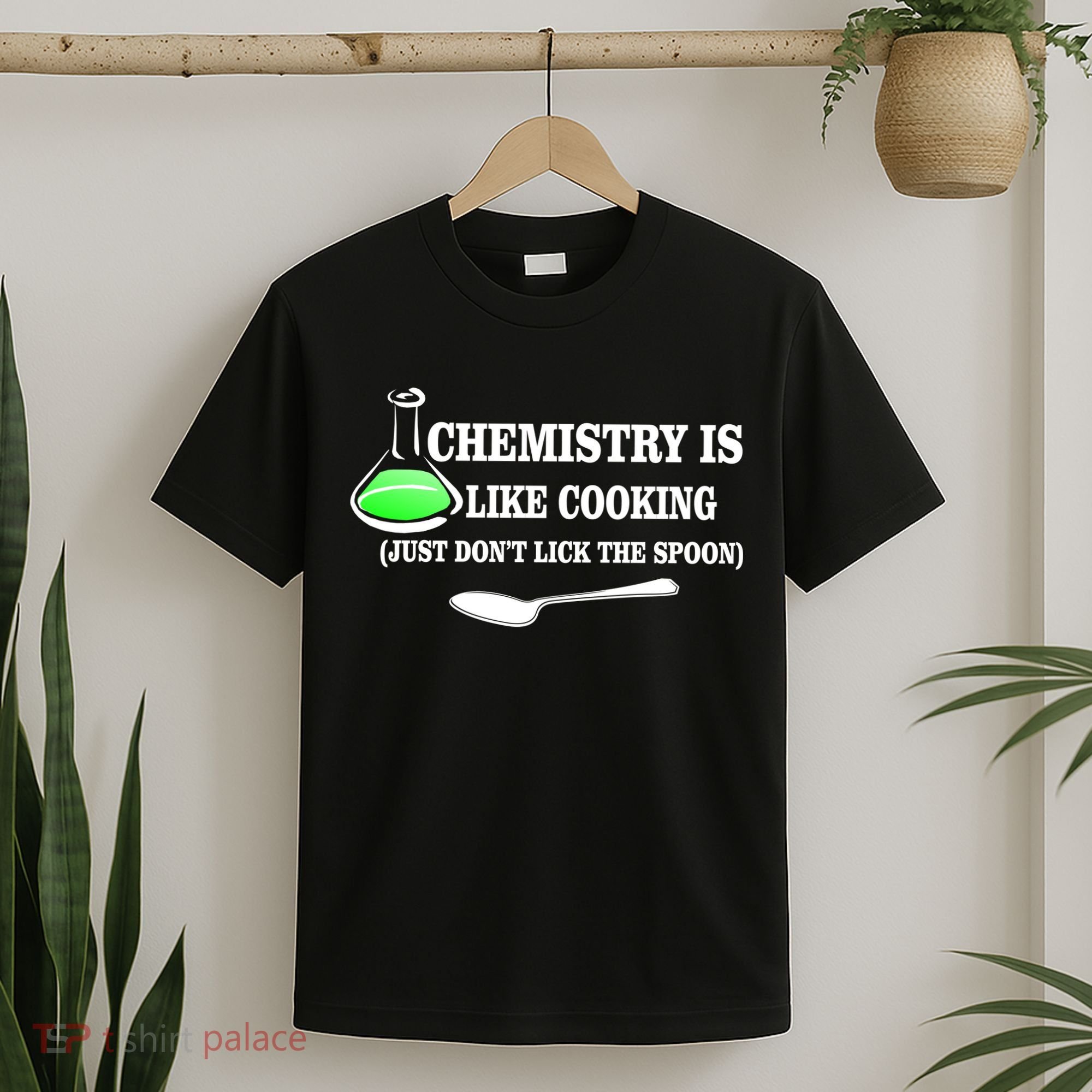 Chemistry Cooking Don't Lick The Spoon T-Shirt