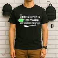 Chemistry Cooking Don't Lick The Spoon T-Shirt thumb 6