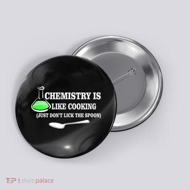 Chemistry Cooking Don't Lick The Spoon Button