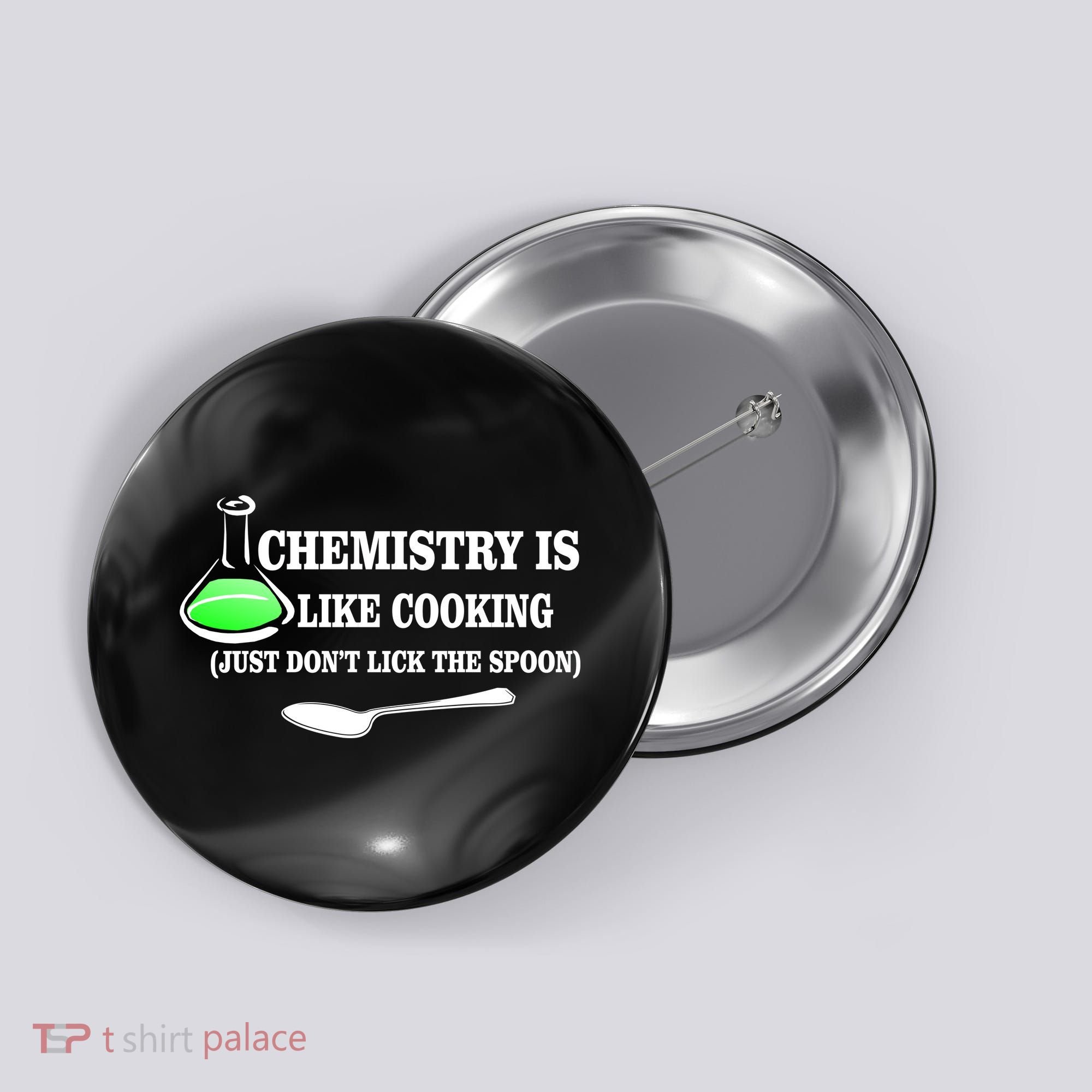 Chemistry Cooking Don't Lick The Spoon Button