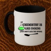 Chemistry Cooking Don't Lick The Spoon Coffee Mug thumb 2