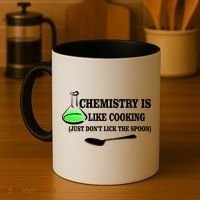 Chemistry Cooking Don't Lick The Spoon Coffee Mug thumb 4