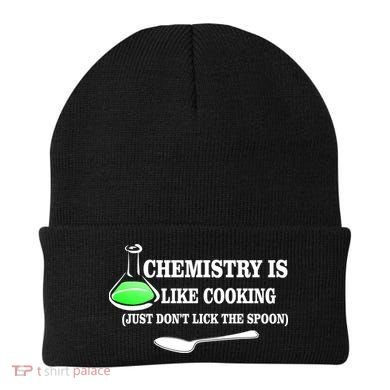 Chemistry Cooking Don't Lick The Spoon Beanie