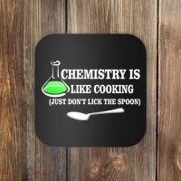Chemistry Cooking Don't Lick The Spoon Coaster thumb 0