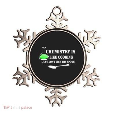 Chemistry Cooking Don't Lick The Spoon Ornament
